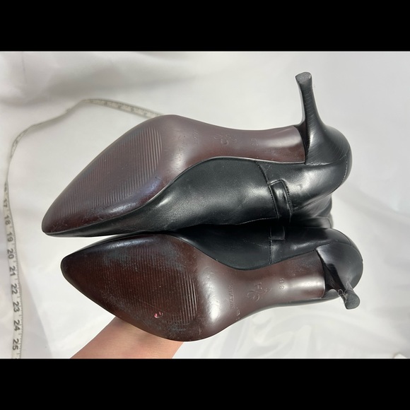 Black Leather Cole Haan NIKEAIR SZ 8 - Picture 6 of 11